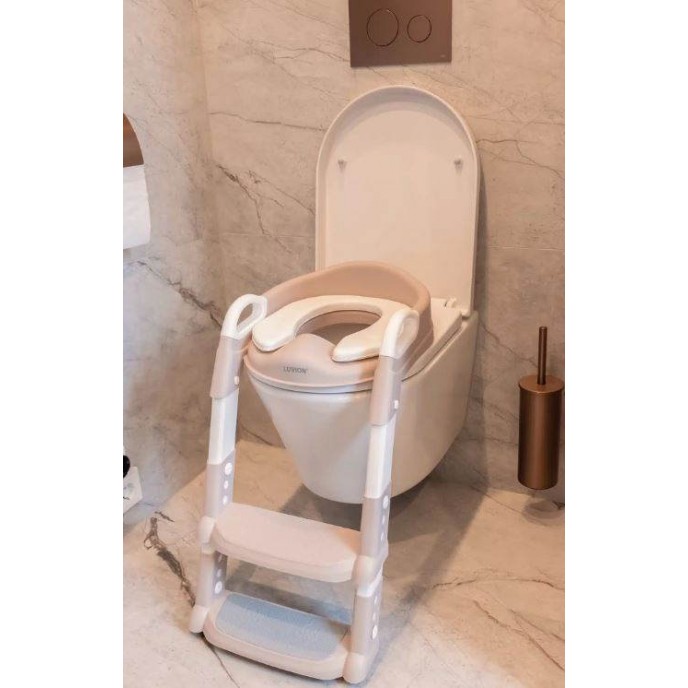 Luvion Toilet Trainer Ladder Beige