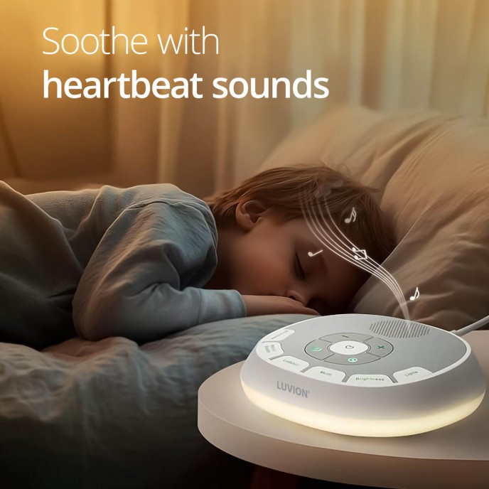 Luvion White Noise Machine and Nightlight Luvion White Noise Machine and Nightlight