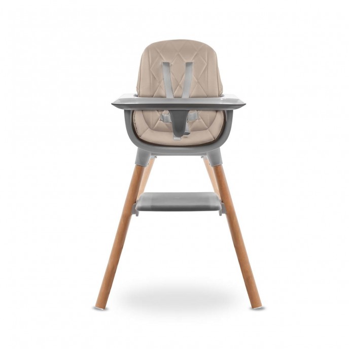 Luvion Highchair Grey and Beige Luvion Highchair Grey and Beige