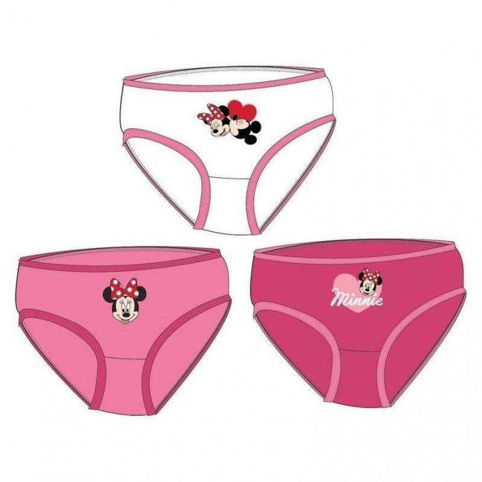 Character Panties 2/3yrs Minnie Pink