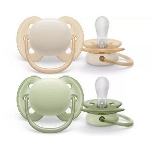 Avent Soothers Ultra 0/6m Green Neutral Avent Soothers Ultra 0/6m Green Neutral
