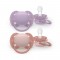 Avent Soothers Ultra 6/18m Purple Rose