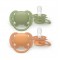 Avent Soothers Ultra 18m Green Orange