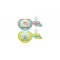 Avent Soothers Ultra 18m Night Tiger Monkey