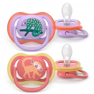 Avent Soothers Ultra 18m Lizard Monkey