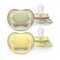 Avent Soothers Ultra 18m Green Yellow