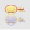 Avent Soothers Ultra 0/6m Air Yellow Purple