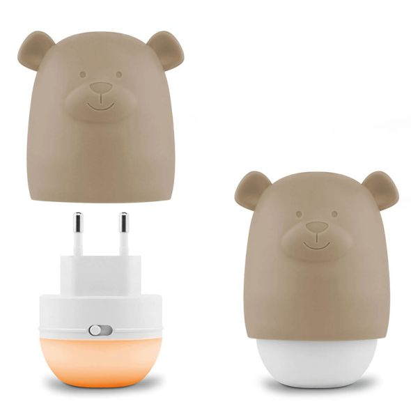 Zazu Nightlight with Sensor Benny Taupe