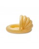 Swim Essentials Pool with Canopy 100cm Yellow Flowers