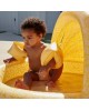 Swim Essentials Pool with Canopy 100cm Yellow Flowers