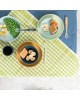 Nattou Silicon Meal Set 2pc Blue/Green