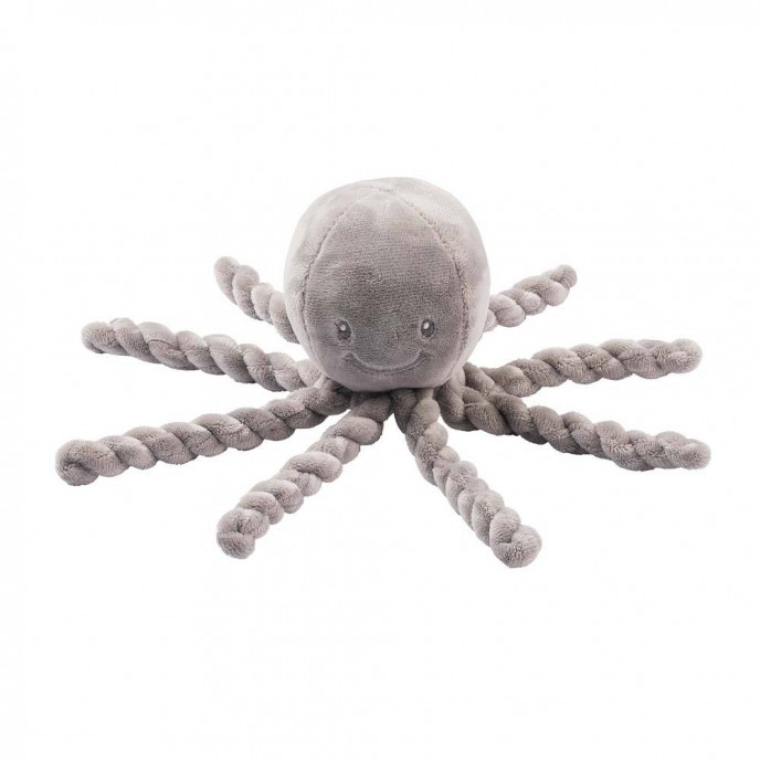 Nattou Lapidou Octopus Grey