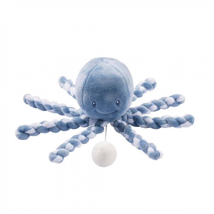 Nattou Lapidou Musical Octopus Infinity/Light Blue