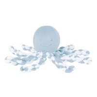 Nattou Lapidou Octopus Light Blue/White