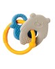 Nattou Silicon Teether Bear and Duck Ochre