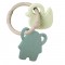 Nattou Silicon Teether Elephant and Duck Grey Nattou Silicon Teether Elephant and Duck Grey