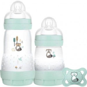 Mam Bottle Starter Set Nature Blue Mam Bottle Starter Set Nature Blue
