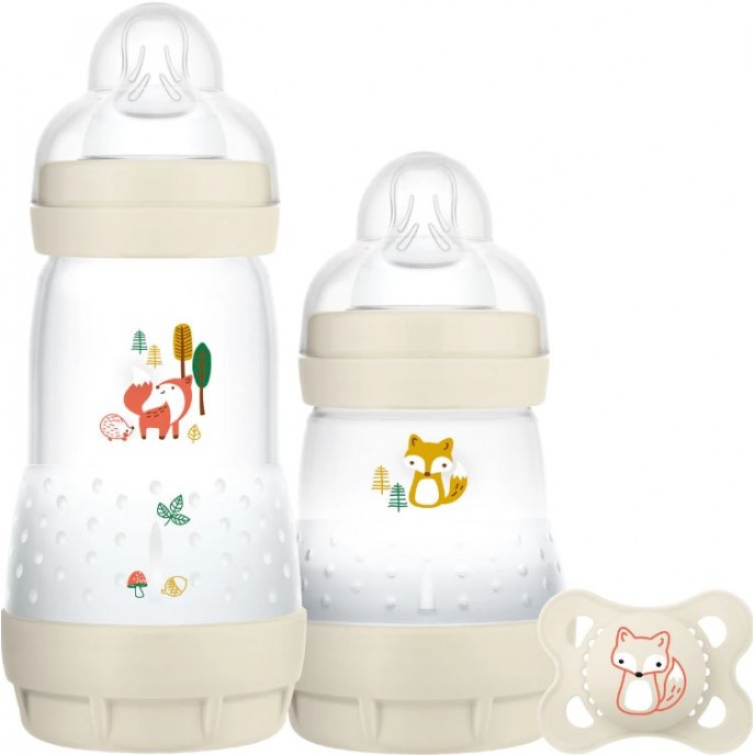 Mam Bottle Starter Set Nature Cream