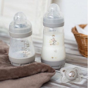 Mam Bottle Starter Set Nature Grey