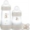 Mam Bottle Starter Set Nature Grey