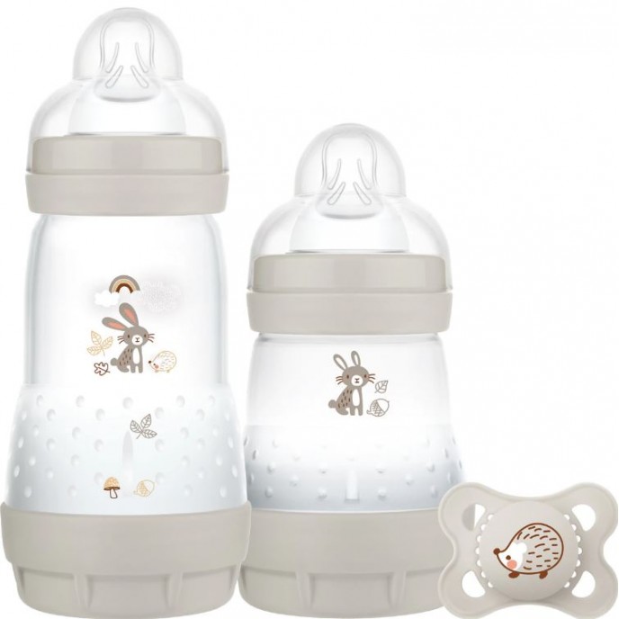 Mam Bottle Starter Set Nature Grey