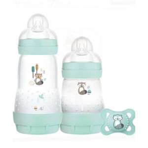 Mam Bottle Starter Set Essentials Blue Mam Bottle Starter Set Essentials Blue
