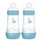 Mam Anti-Colic Bottle 260ml 2pk Blue