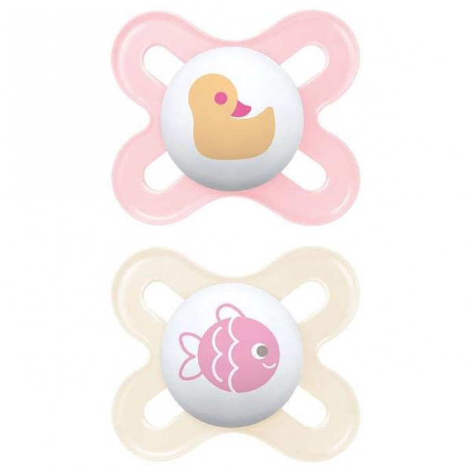 Mam Soothers 0-2m Original Start Pink Mam Soothers 0-2m Original Start Pink