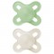 Mam Soothers 0-2m Start Green