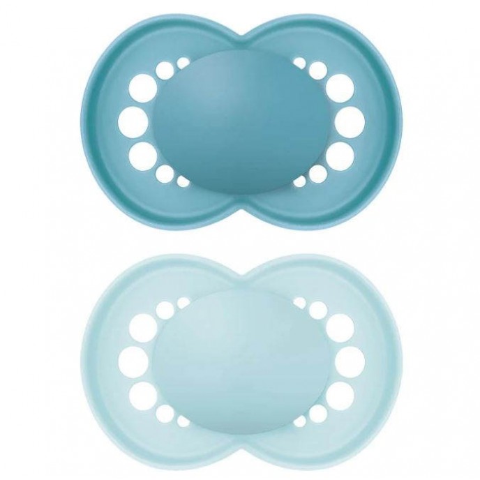 Mam Soothers 6m+ Original Teal Blue Mam Soothers 6m+ Original Teal Blue