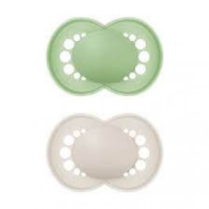 Mam Soothers 6m Original Beige Green