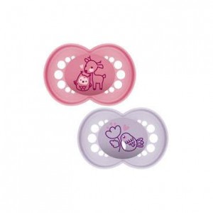 Mam Soothers 16m Deco Pink Lilac Mam Soothers 16m Deco Pink Lilac
