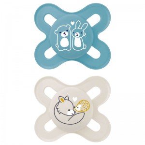 Mam Soothers 0-2m Start Cute Blue