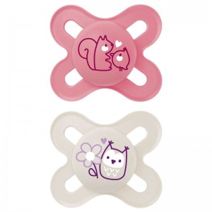 Mam Soothers 0-2m Start Cute Pink Mam Soothers 0-2m Start Cute Pink
