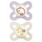 Mam Soothers 0/2m Original Start Night Purple