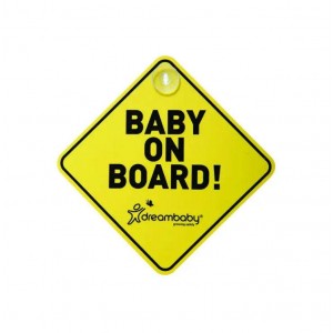 Dreambaby Baby on Board Sign