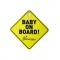 Dreambaby Baby on Board Sign