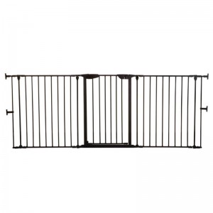 Dreambaby Newport Adapta 3-Panel Gate Black Dreambaby Newport Adapta 3-Panel Gate Black