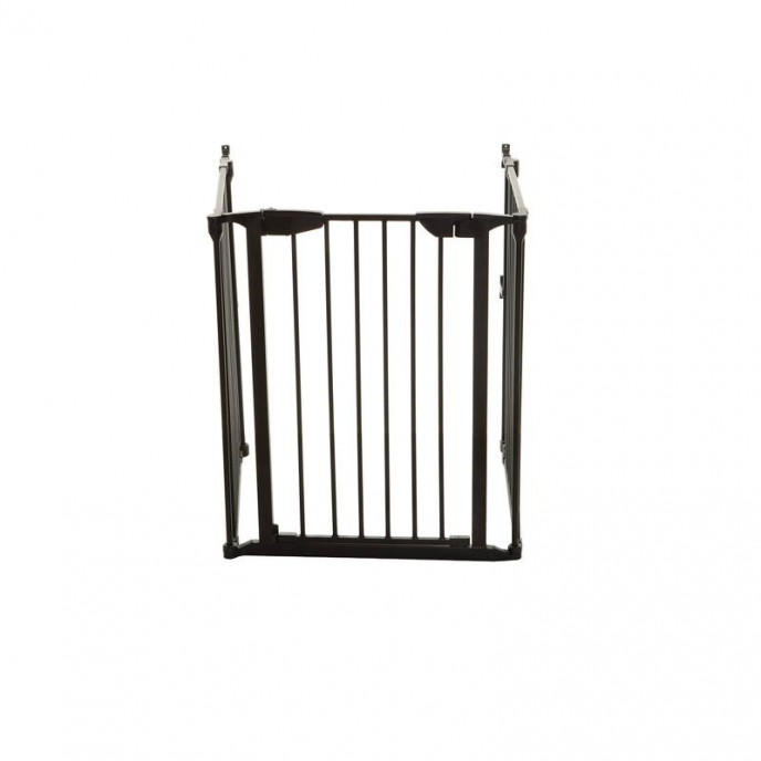 Dreambaby Newport Adapta 3-Panel Gate Black