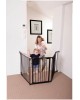 Dreambaby Newport Adapta 3-Panel Gate Black