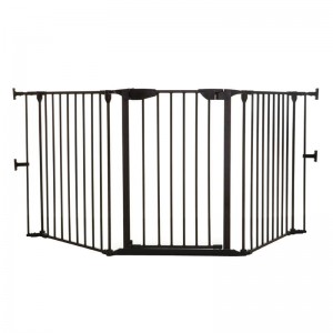 Dreambaby Newport Adapta 3-Panel Gate Black Dreambaby Newport Adapta 3-Panel Gate Black