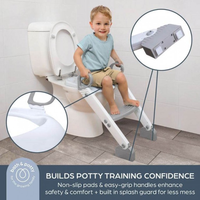 Dreambaby Toilet Ladder Step Up Aqua Dreambaby Toilet Ladder Step Up Aqua