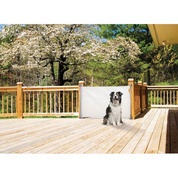 Dreambaby Retractable Gate White