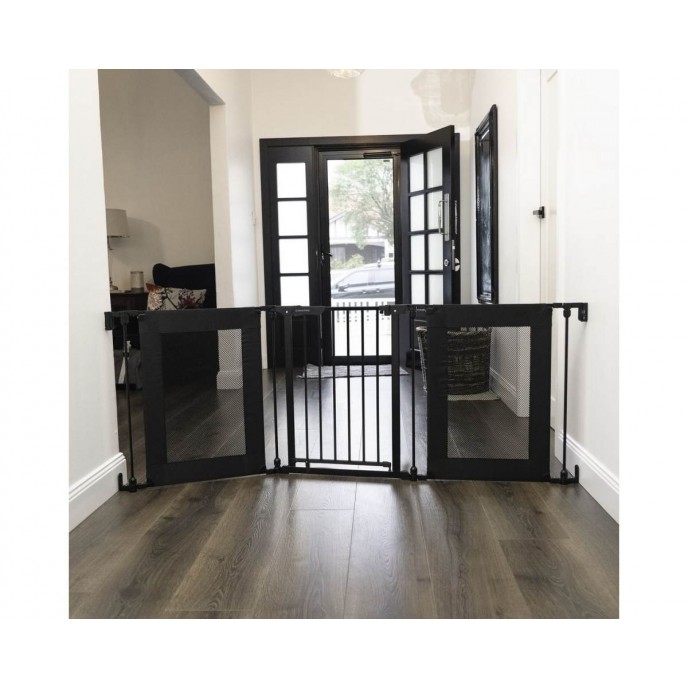 Dreambaby Endeavour Adapta 3-Panel Gate Black Dreambaby Endeavour Adapta 3-Panel Gate Black