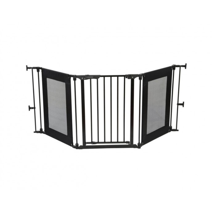 Dreambaby Endeavour Adapta 3-Panel Gate Black Dreambaby Endeavour Adapta 3-Panel Gate Black