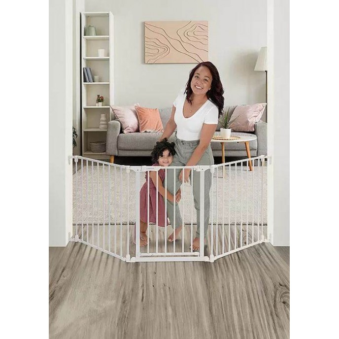 Dreambaby Discovery Adapta 3-Panel Gate White