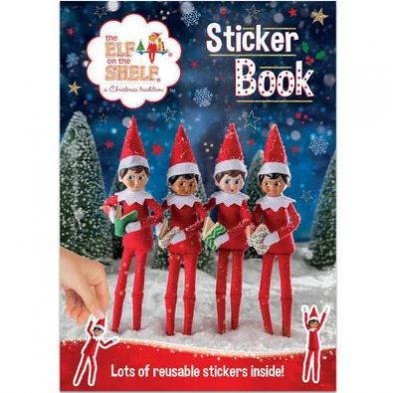 Christmas Elf On The Shelf Sticker Book