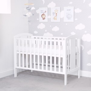 Baby Elegance Cot Laba White Baby Elegance Cot Laba White