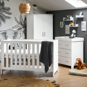 Obaby Nika Nursery Set White Wash Obaby Nika Nursery Set White Wash
