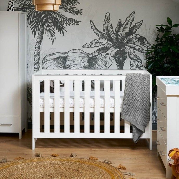 Obaby Nika Nursery Set White Wash